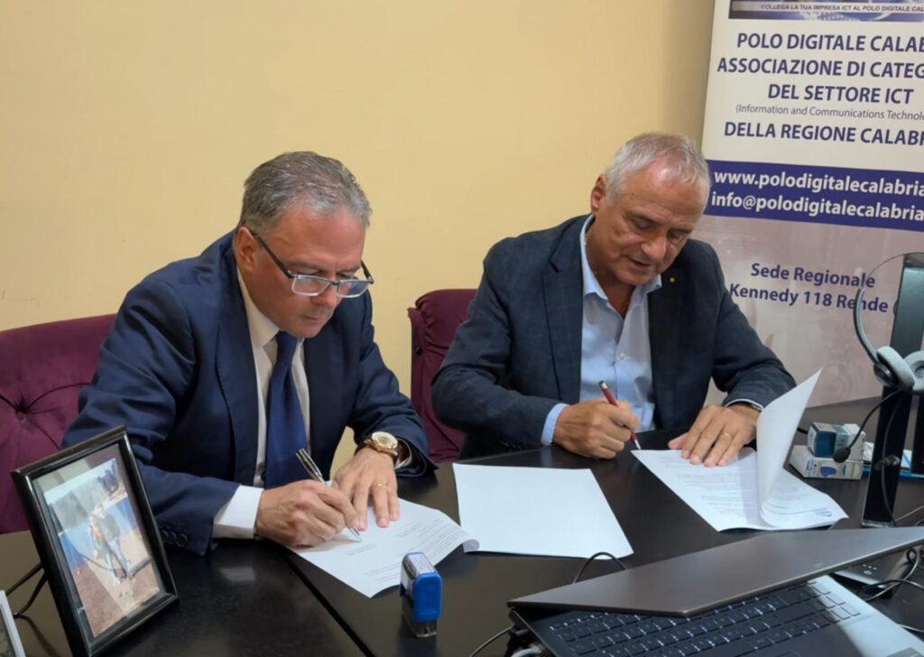 Sottoscritto il Protocollo d’Intesa tra Polo Digitale Calabria e CIU Unionquadri Calabria