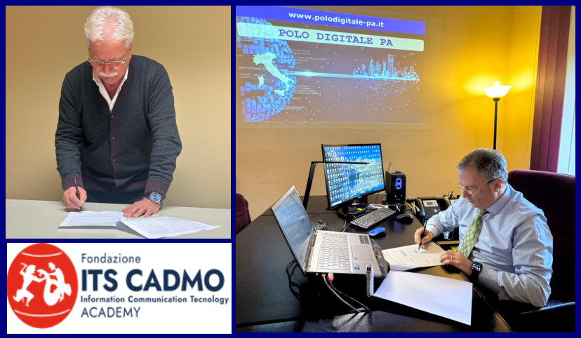 Accordo Quadro tra Polo Digitale Calabria e ITS CADMO Academy per rafforzare formazione, innovazione e competenze digitali nel territorio